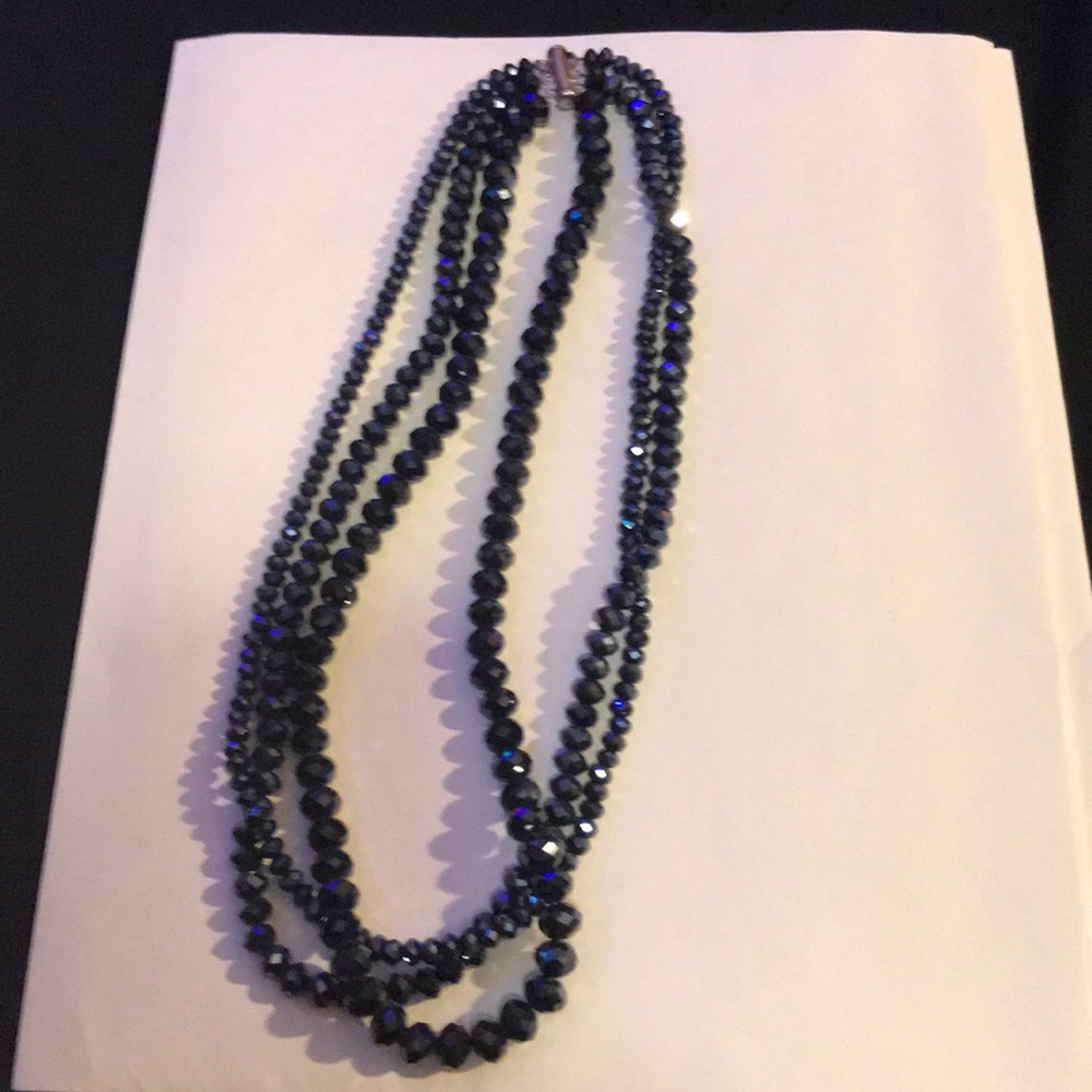 Donna Dressler crystal necklace